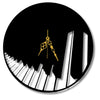 🎹 Flowing Piano Clock