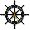 🧭 Nautical Wheel Clock