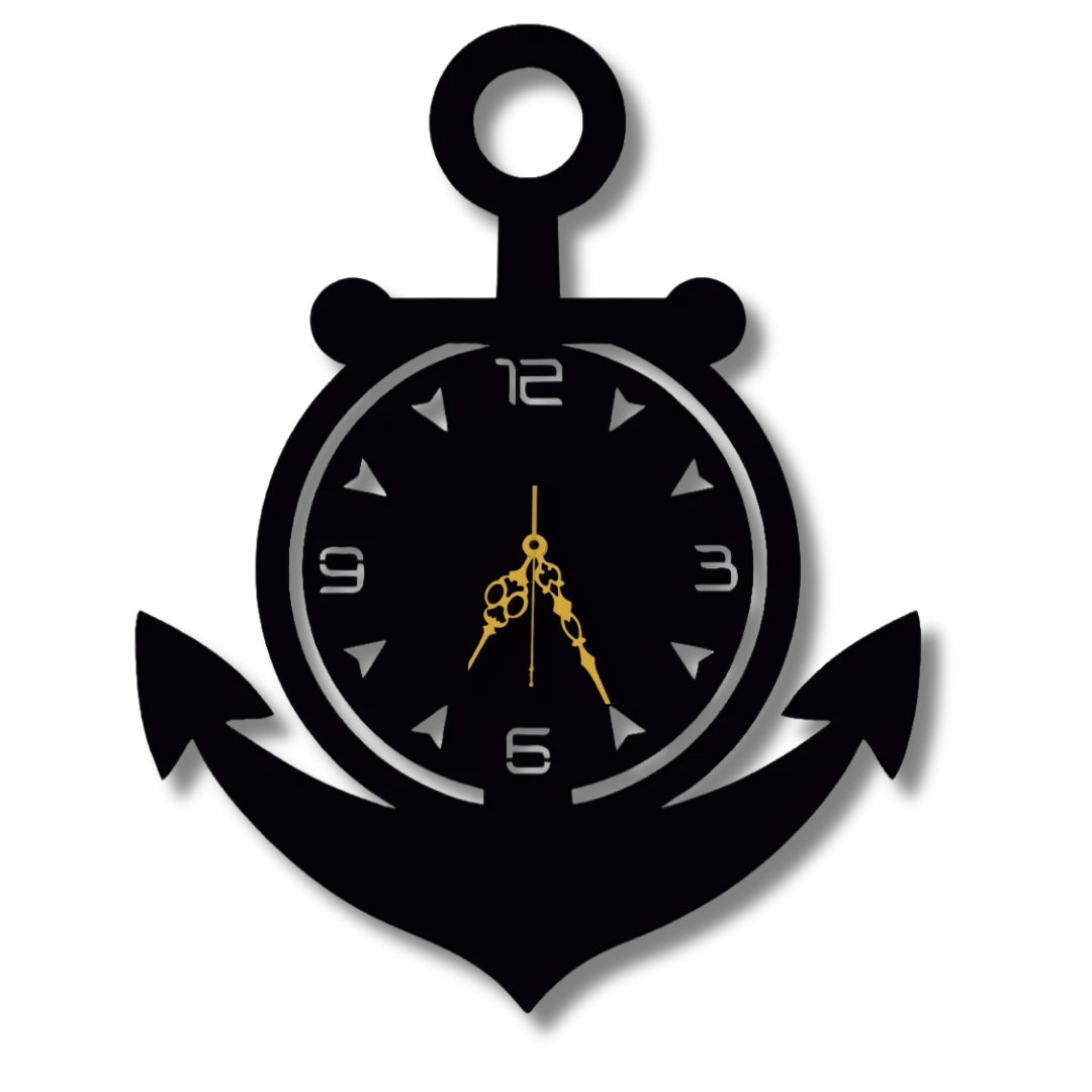 ⚓ Anchor Wall Clock