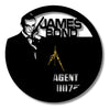 🕶️ Agent 007 Wall Clock