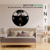 💑 Timeless Romance – Couple Silhouette Wall Decor Clock 🌙