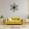 🌟 Starburst Spiral Clock