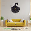 🦚 Royal Peacock Clock