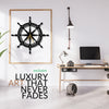 🧭 Nautical Wheel Clock