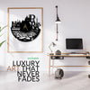 🗼 Paris Streetscape – Metal Wall Decor Clock 💫