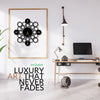 🔷 Geometric Wall Clock