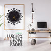 🌞 Sun Blossom Wall Clock
