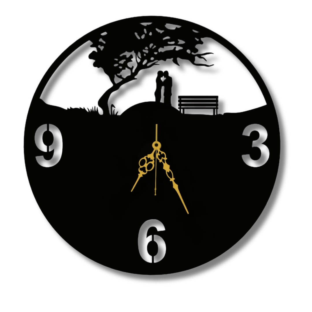 💑 Love Under the Tree Clock
