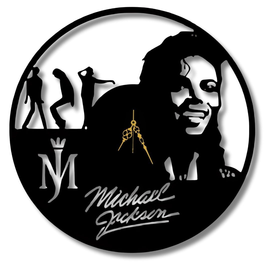 🎤 Michael Jackson Wall Clock