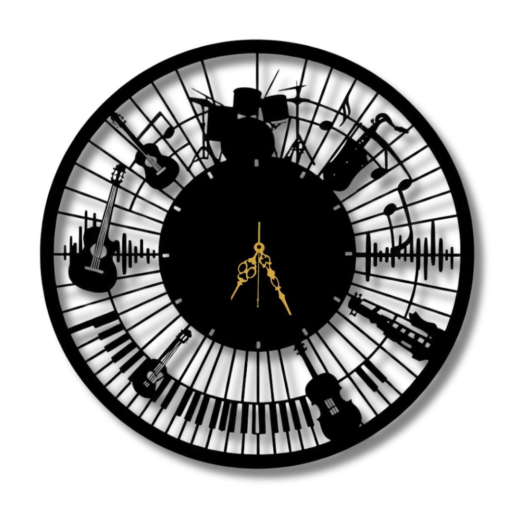 🎶 Musician’s Symphony Clock
