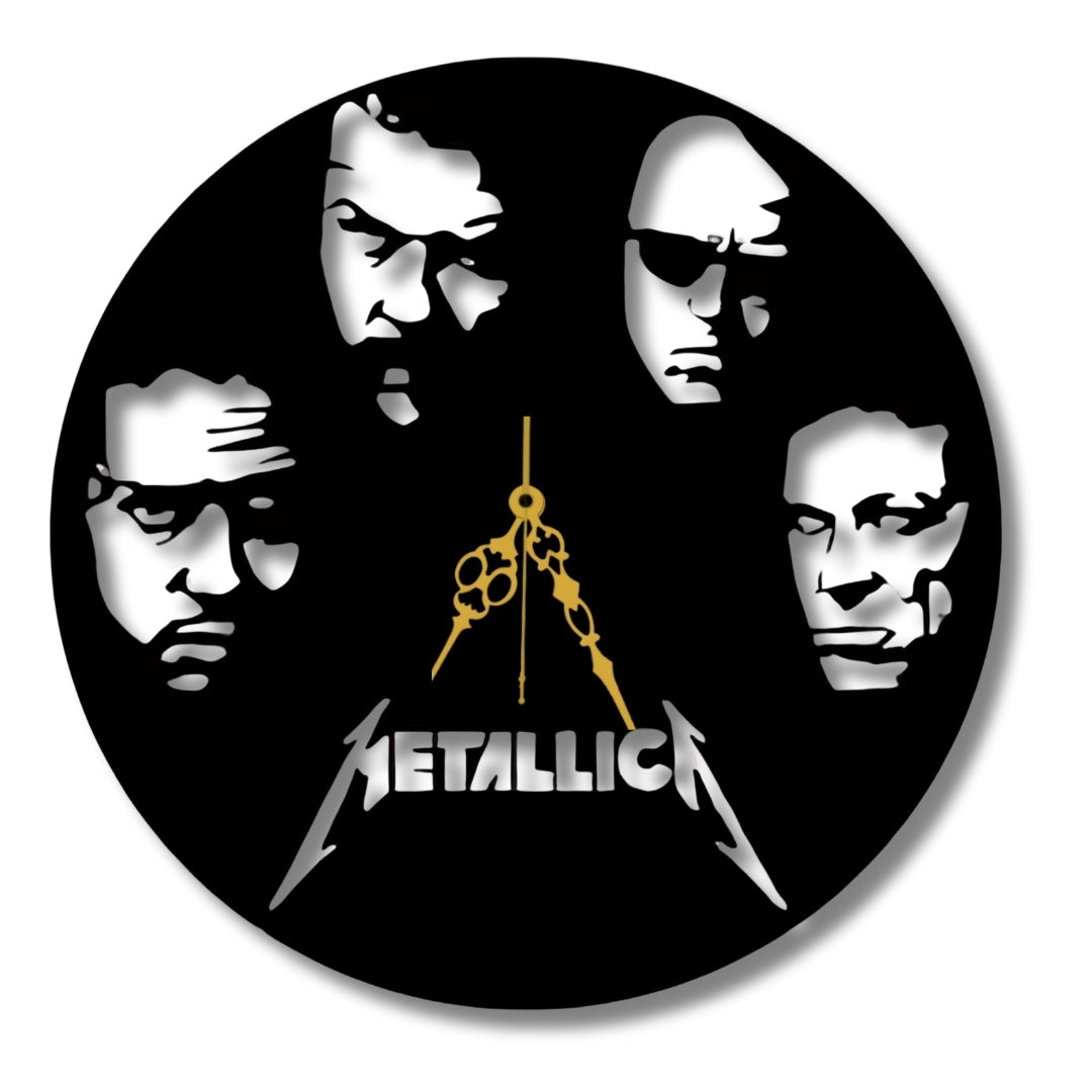 🤘 Metallica Wall Clock