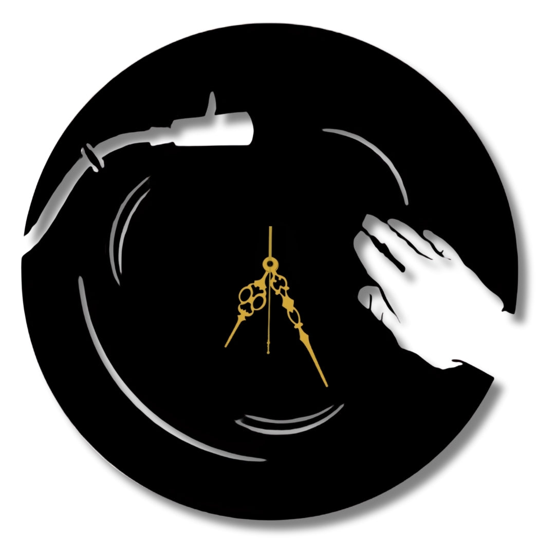 🎧 DJ Spin Wall Clock