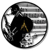 🎷 Jazz Vibes Wall Clock