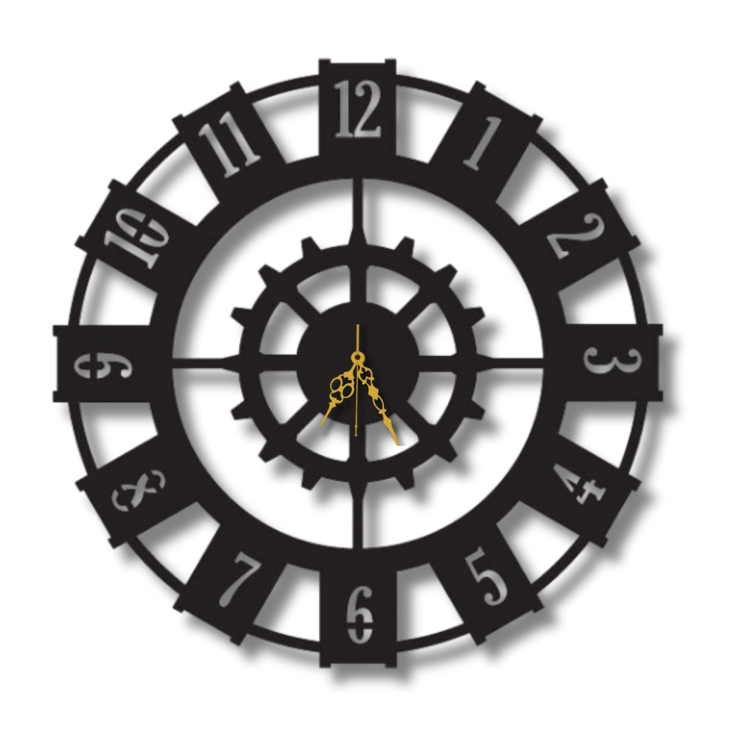 ⚙️ Gear Dial Clock