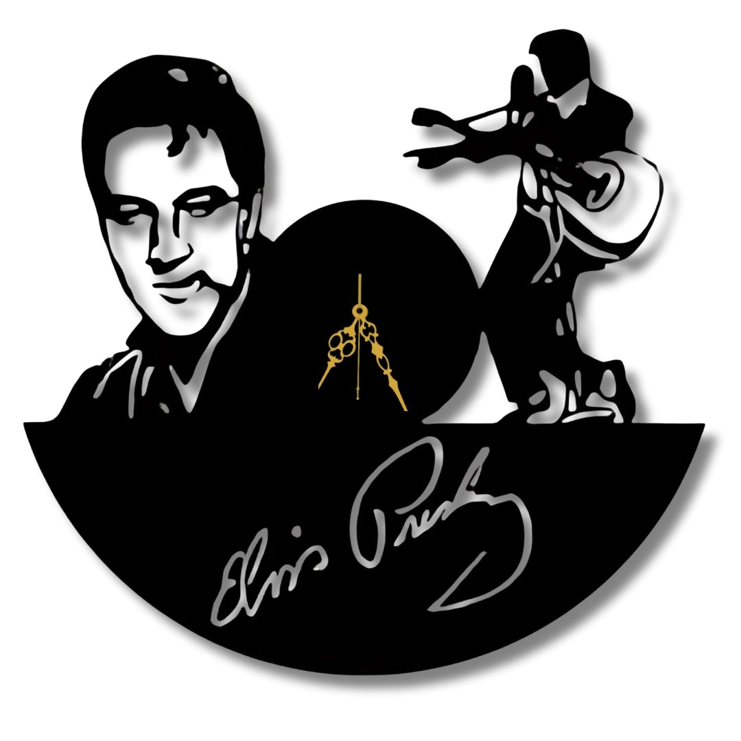 🎤 Elvis Presley Clock
