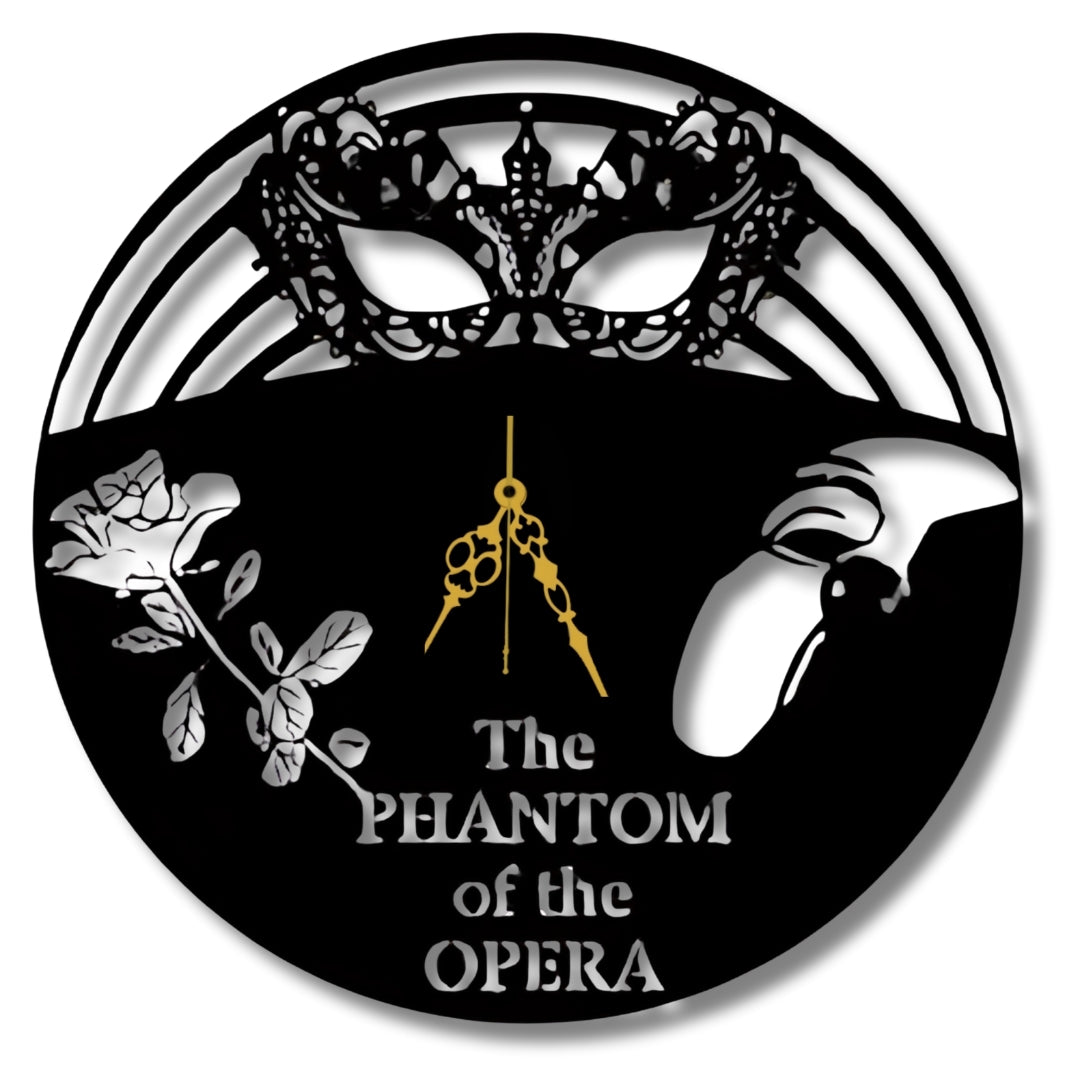 🎭 Phantom Opera Clock