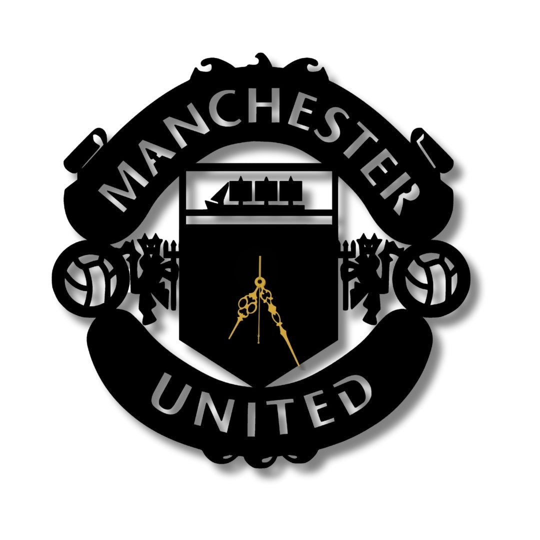 ⚽ Man United Wall Clock