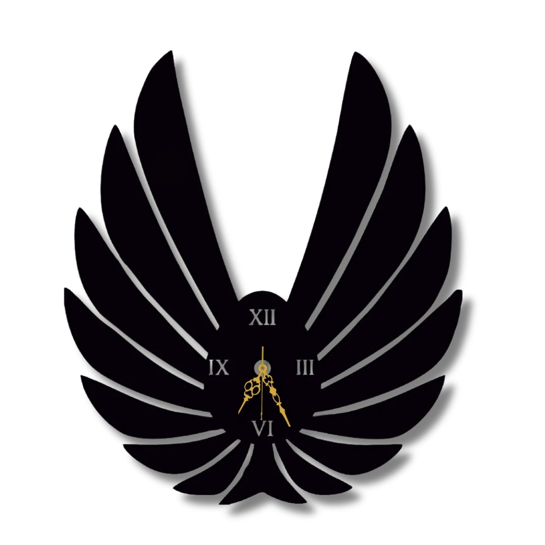 🕊️ Soaring Wings Clock