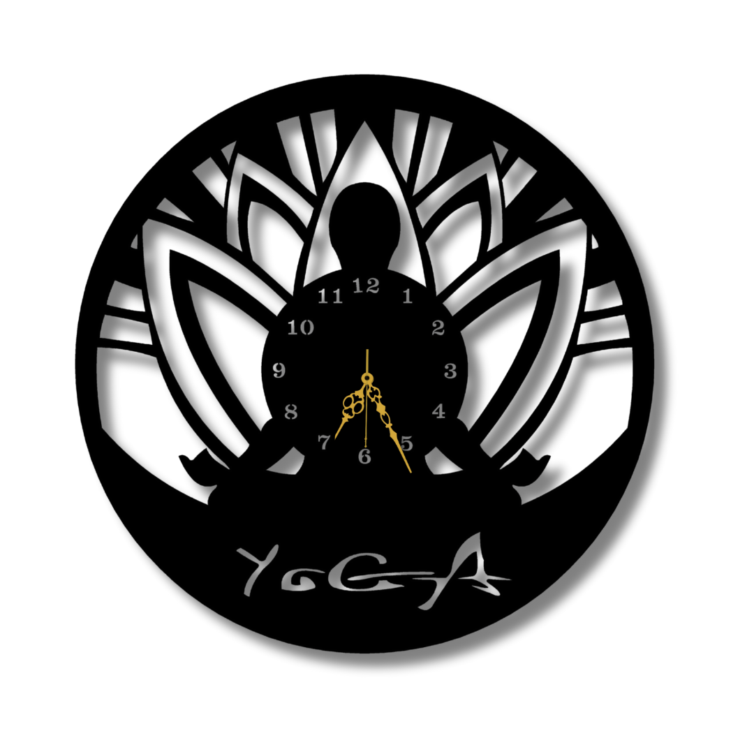 🧘‍♂️ Yoga Wall Clock