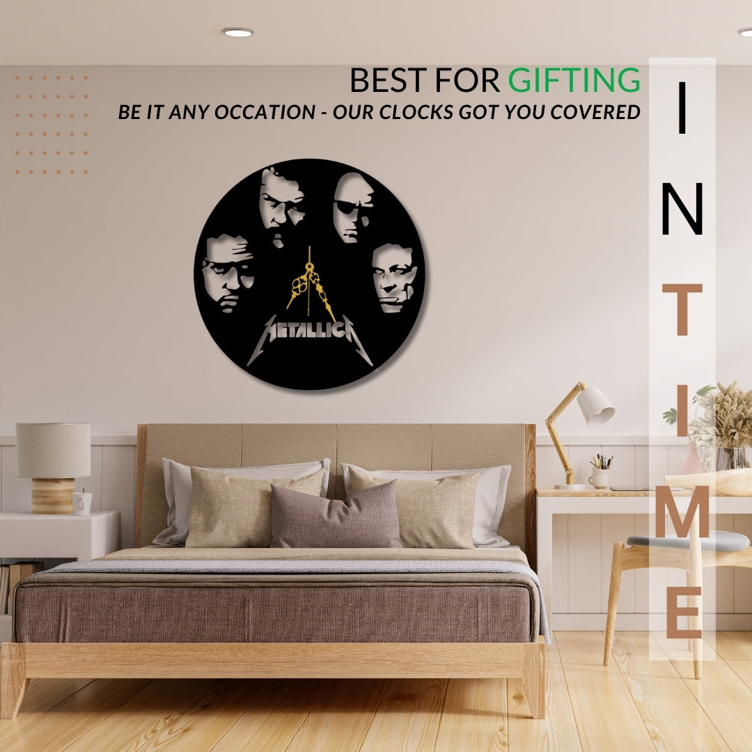 🤘 Metallica Wall Clock