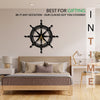 🧭 Nautical Wheel Clock