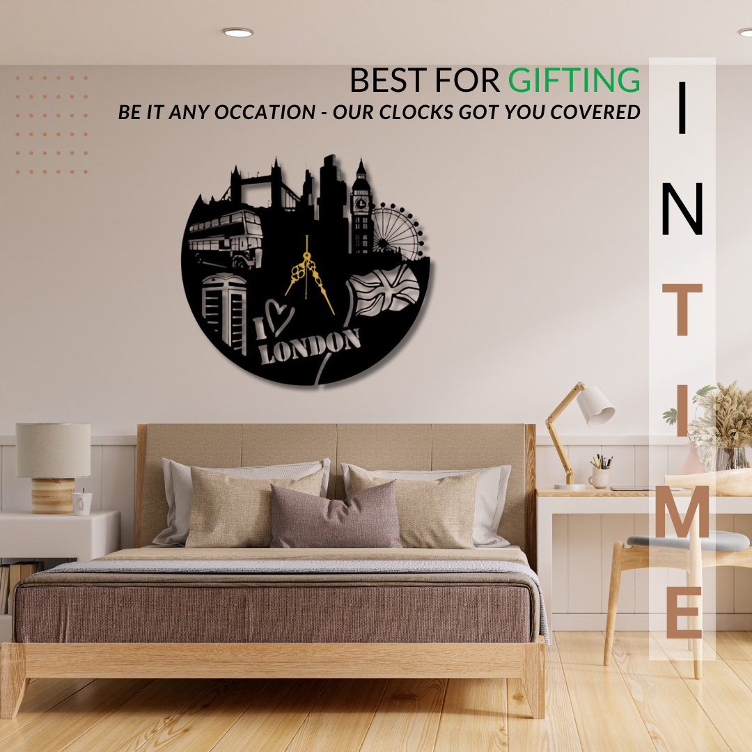 Love London? Let It Tick on Your Wall! 🕰️❤️