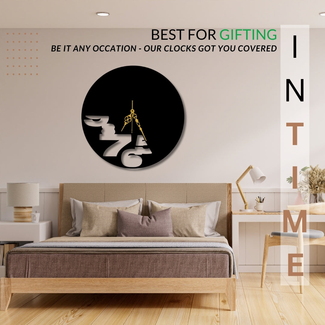 🌀 Melting Numbers Wall Clock – A Surreal Decor Accent ⏳