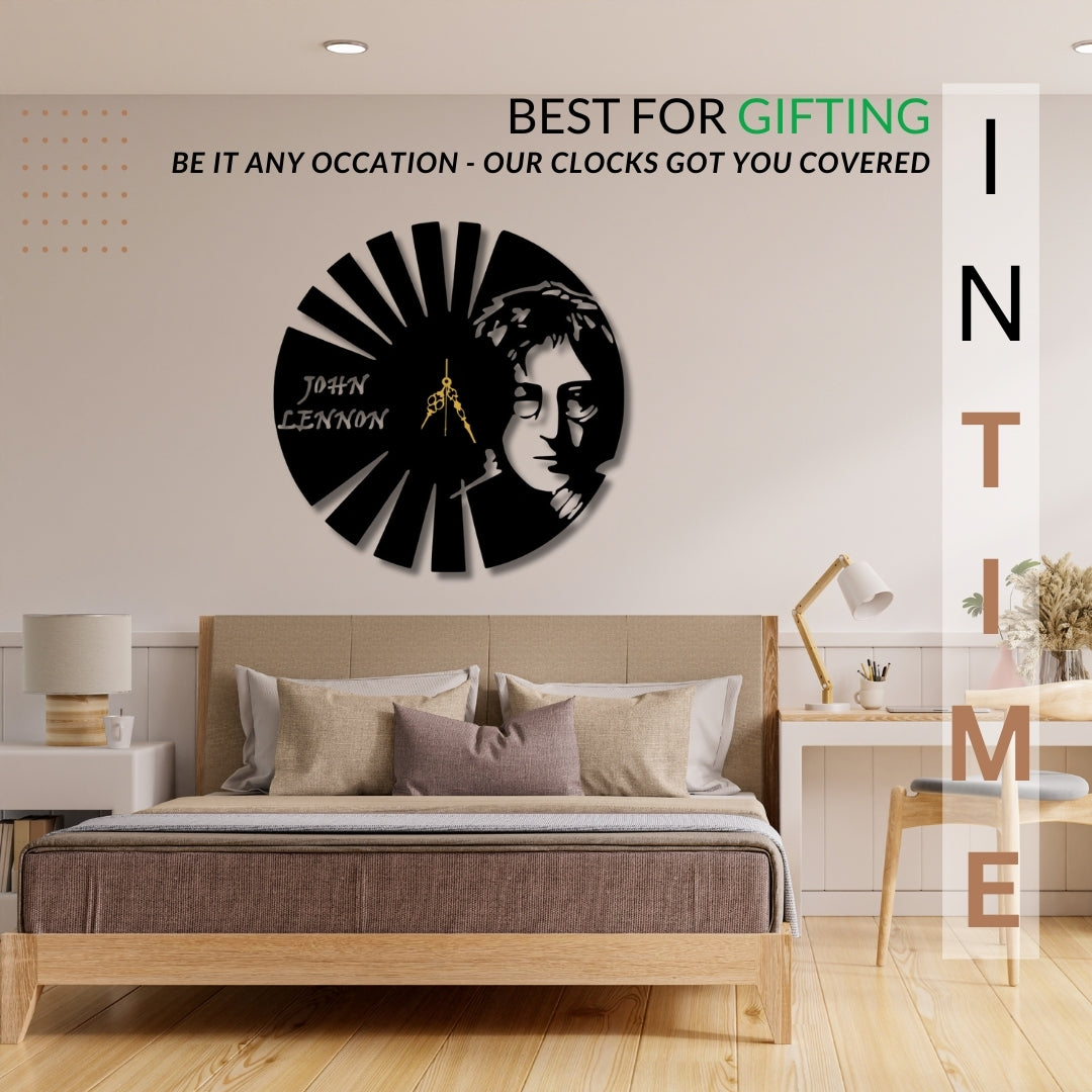 🎶 Imagine Time – With John Lennon on Your Wall ⏳🎸
