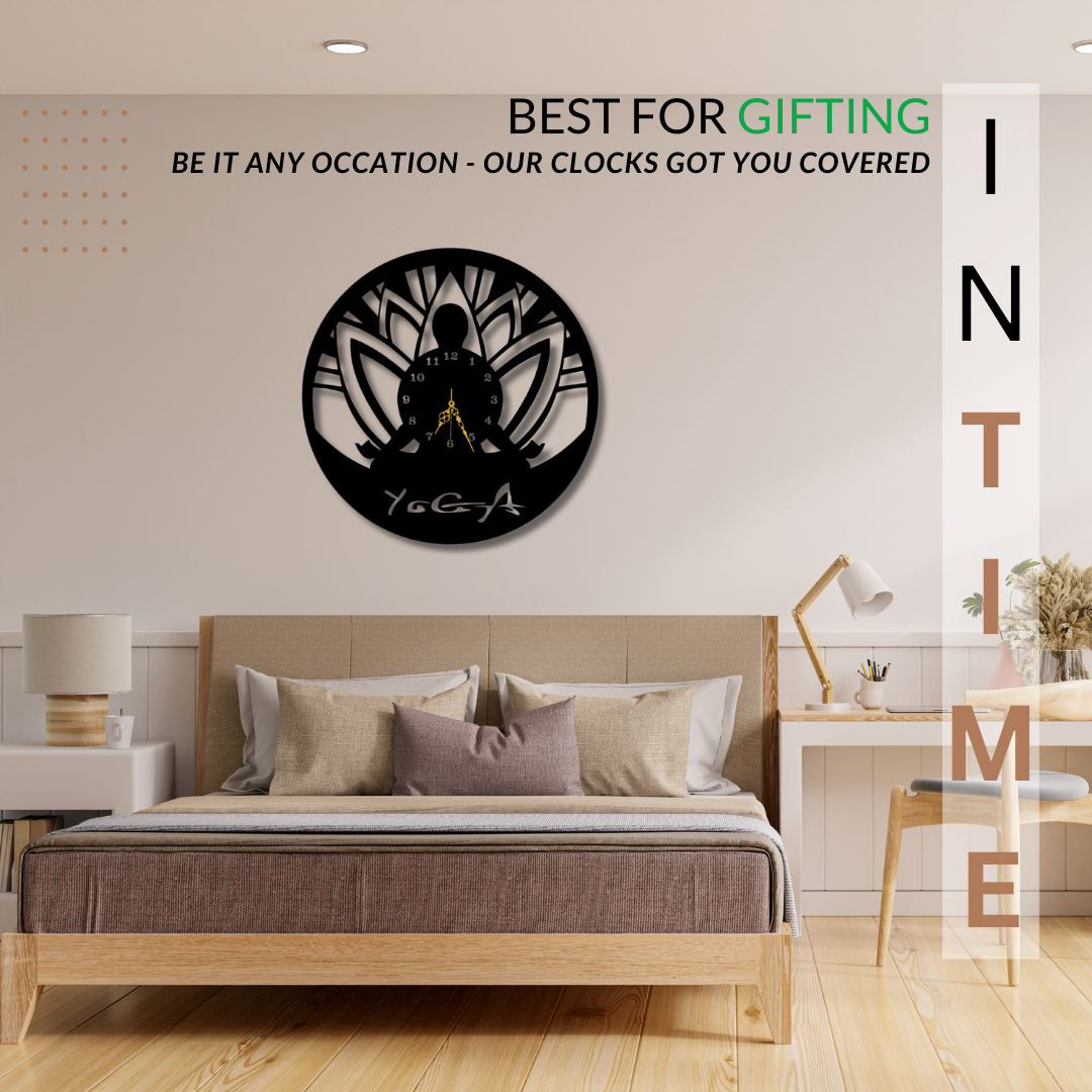 🧘‍♂️ Yoga Wall Clock