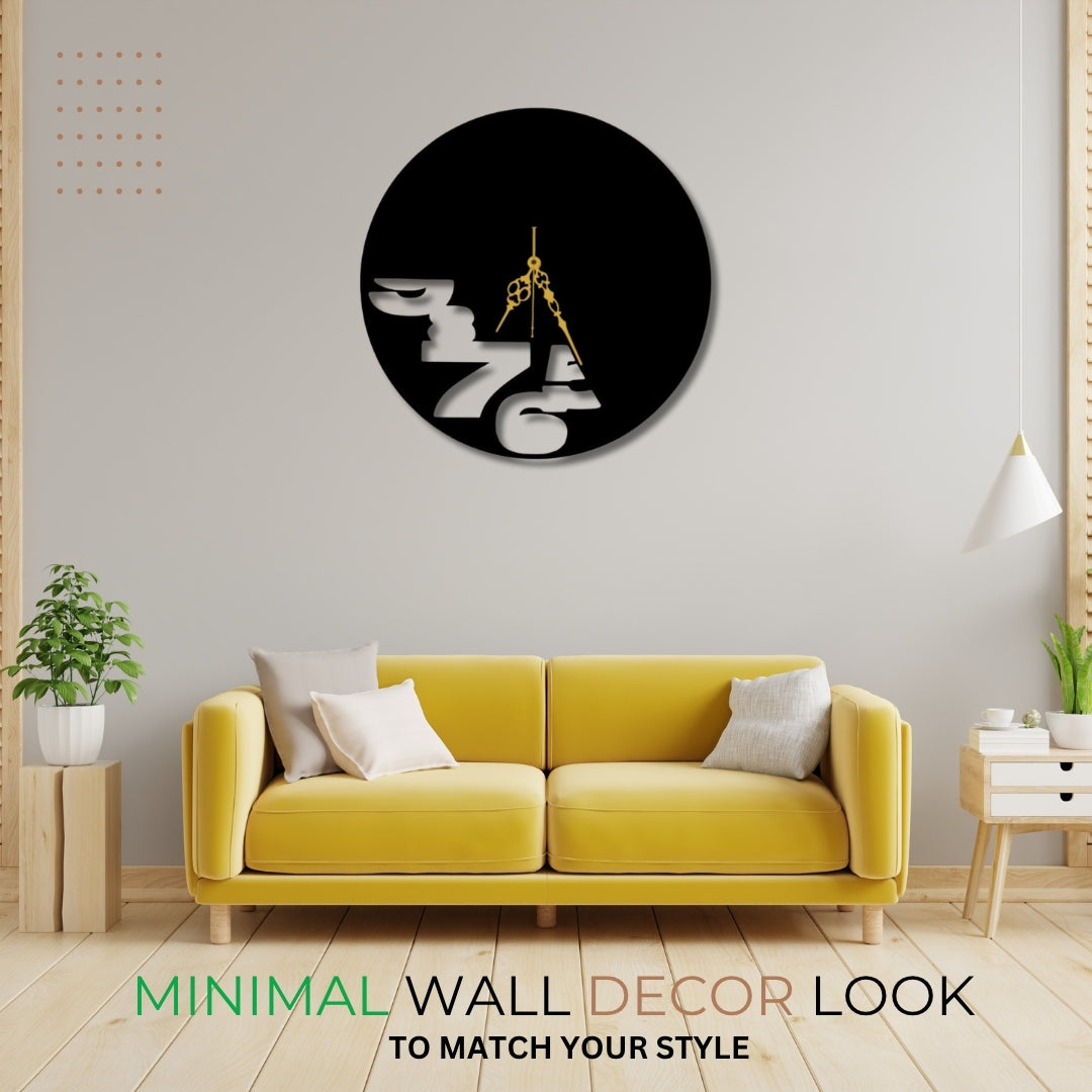 🌀 Melting Numbers Wall Clock – A Surreal Decor Accent ⏳