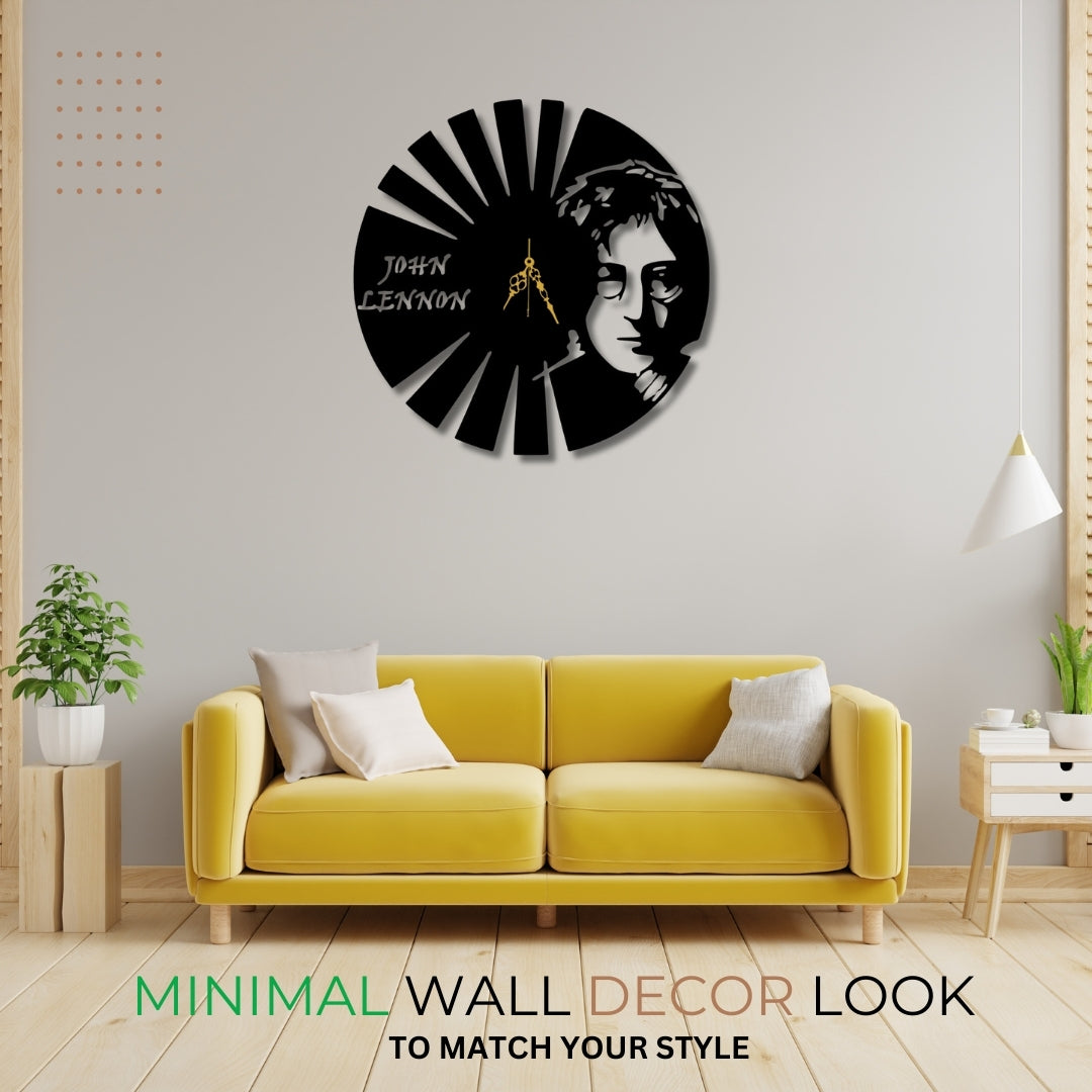 🎶 Imagine Time – With John Lennon on Your Wall ⏳🎸