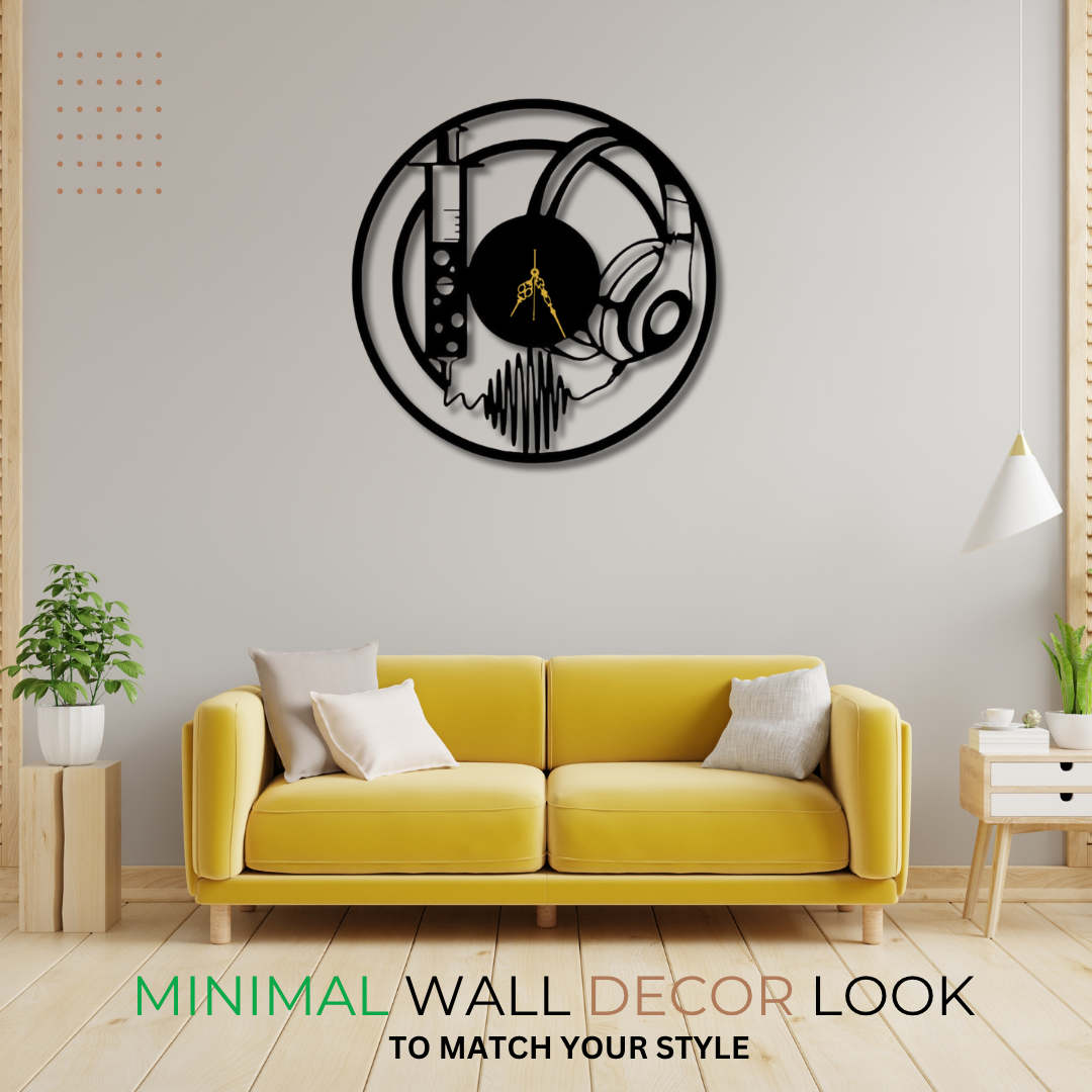 🎧 Addicted to Sound? This Clock Gets You. 🕒💉