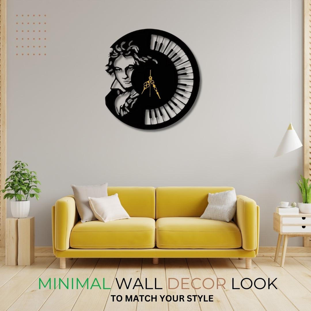 🎼 Beethoven Wall Clock