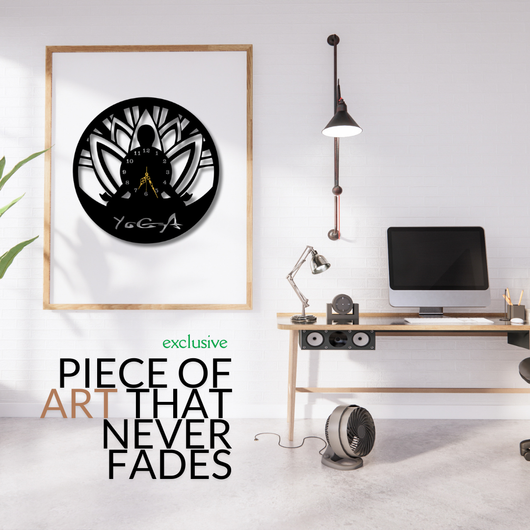 🧘‍♂️ Yoga Wall Clock