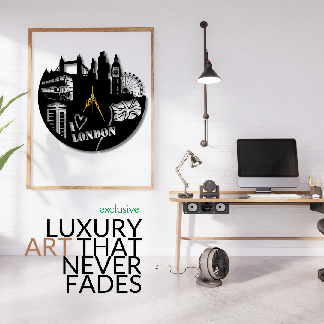 Love London? Let It Tick on Your Wall! 🕰️❤️