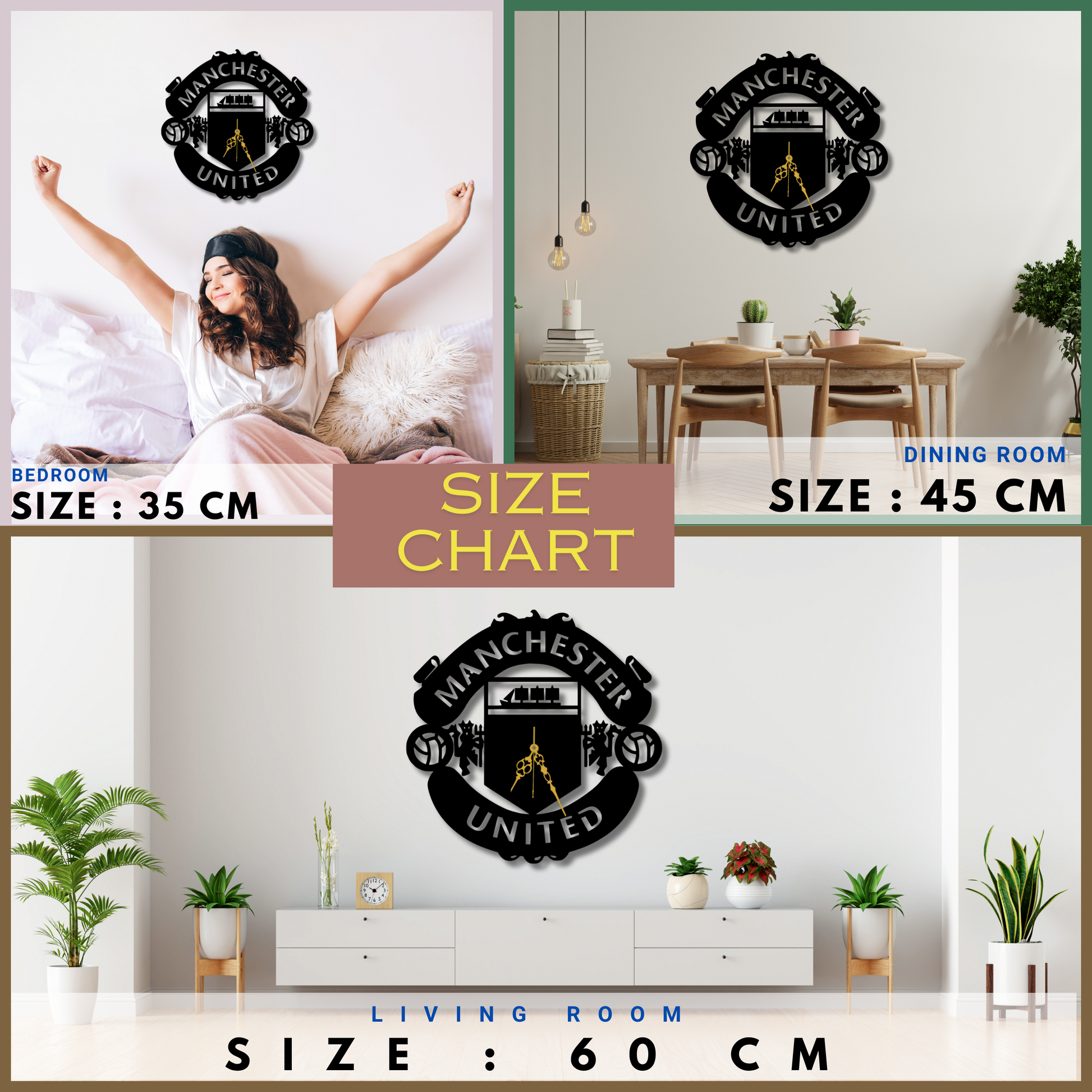 🐘 Elephant Silhouette Clock